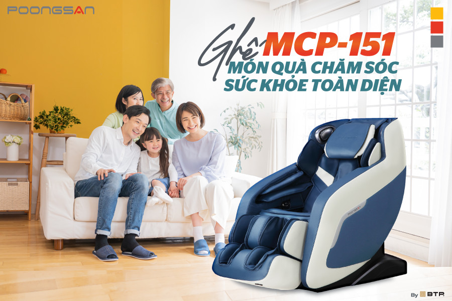 GHẾ MASSAGE POONGSAN MCP-151